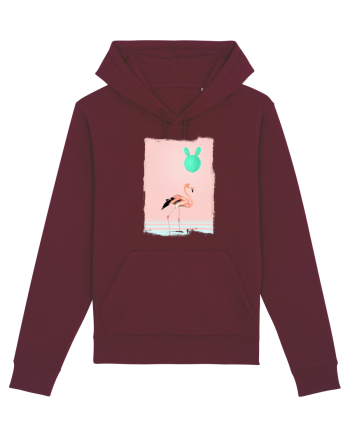Flamingo Roz și Balonul Cactus  Burgundy