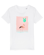 Flamingo Roz și Balonul Cactus  Tricou mânecă scurtă  Copii Mini Creator