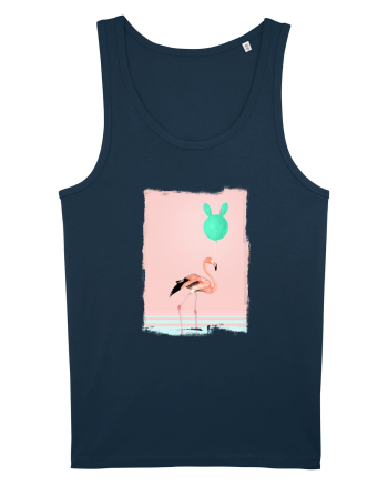 Flamingo Roz și Balonul Cactus  Navy