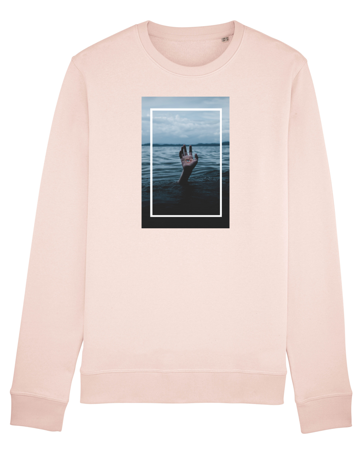 Bluză mânecă lungă Unisex Rise Candy Pink