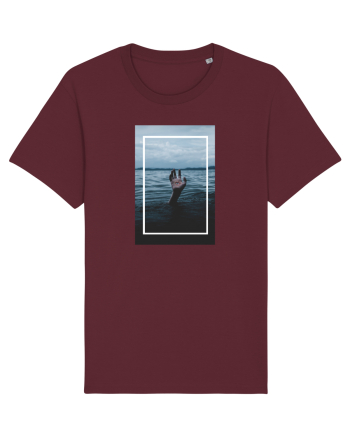 The Eye Hand  Burgundy