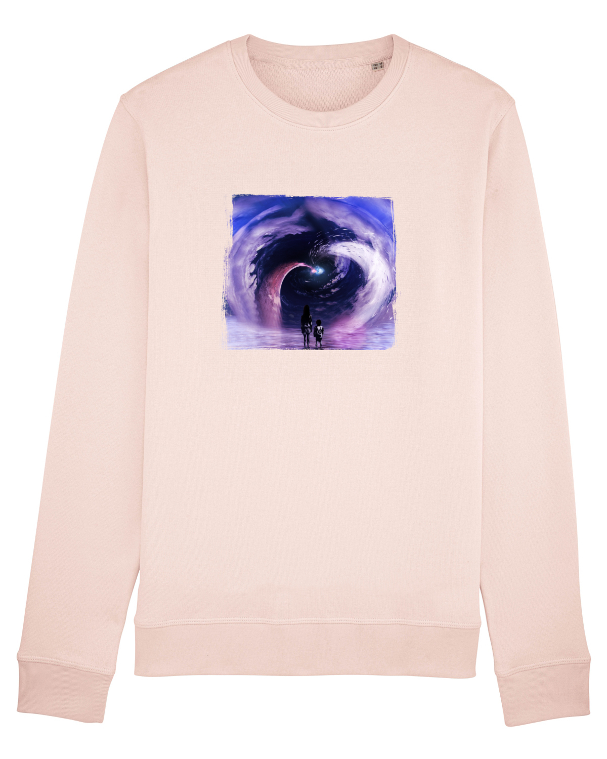 Bluză mânecă lungă Unisex Rise Candy Pink