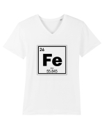Iron Shirt  Tricou mânecă scurtă guler V Bărbat Presenter