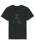 “G>∧∨” W Tricou mânecă scurtă Unisex Rocker