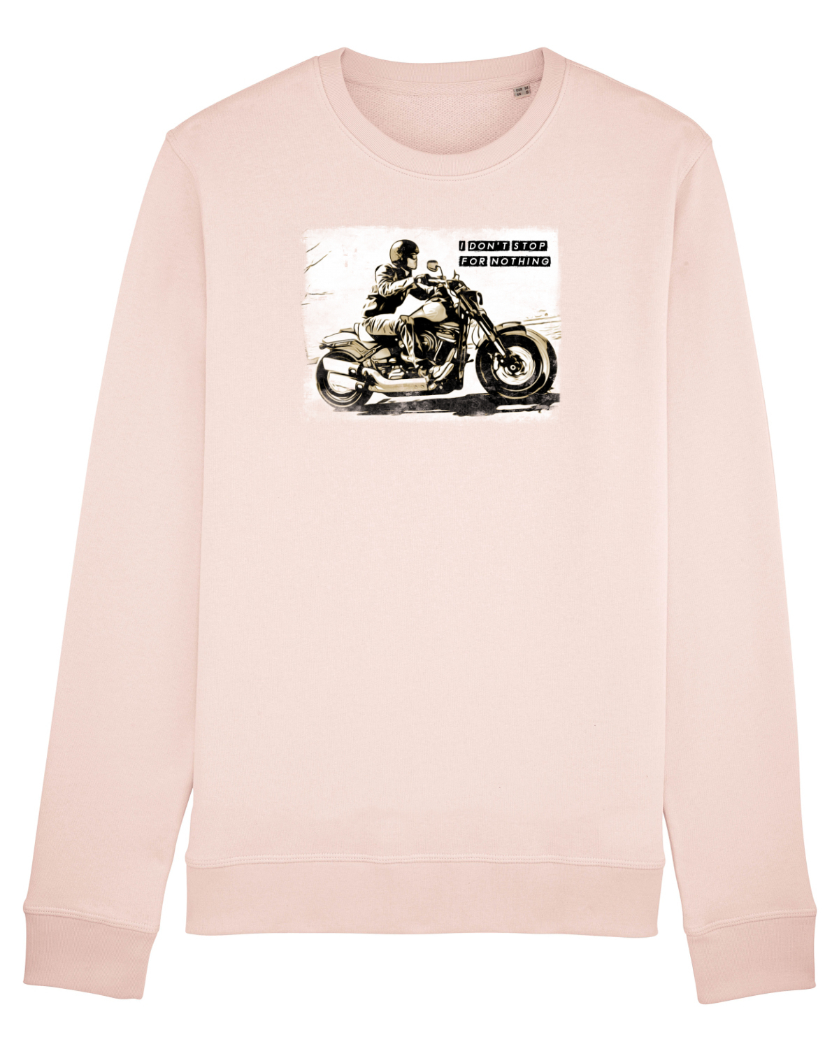Bluză mânecă lungă Unisex Rise Candy Pink