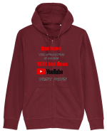 Youtube went down Hanorac cu fermoar Unisex Connector