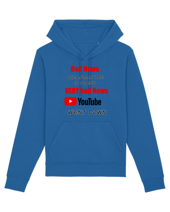 Youtube went down Royal Blue