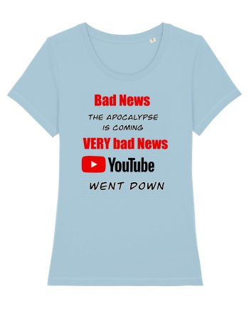 Youtube went down Sky Blue