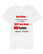 Youtube went down Tricou mânecă scurtă  Copii Mini Creator