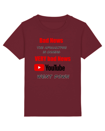Youtube went down Burgundy