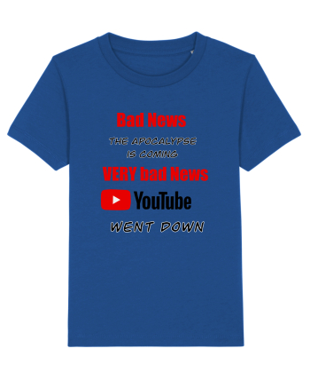 Youtube went down Majorelle Blue