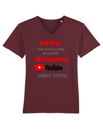 Youtube went down Burgundy
