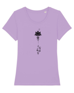 Lotus, Protection and Breath Tricou mânecă scurtă guler larg fitted Damă Expresser