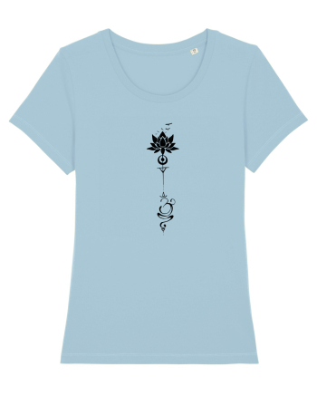 Lotus, Protection and Breath Sky Blue