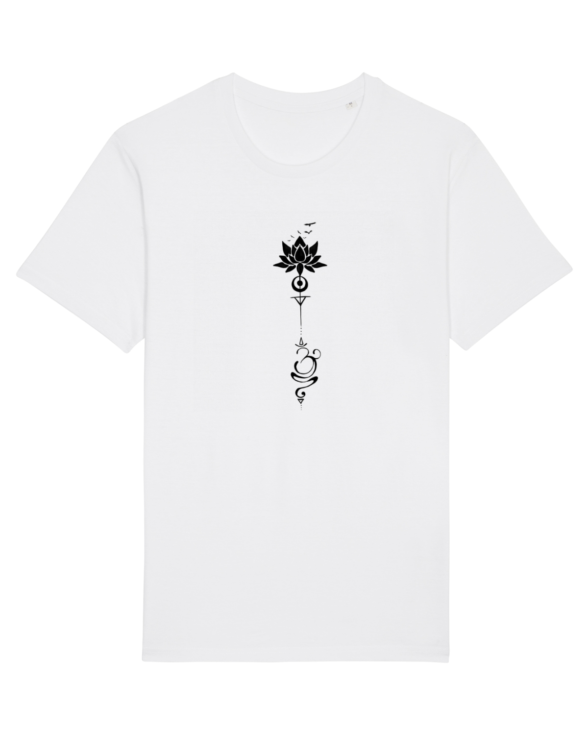 Tricou mânecă scurtă Unisex Rocker White