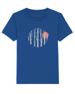 Lună Plină În Padurea de Mesteacăn Tricou mânecă scurtă  Copii Mini Creator