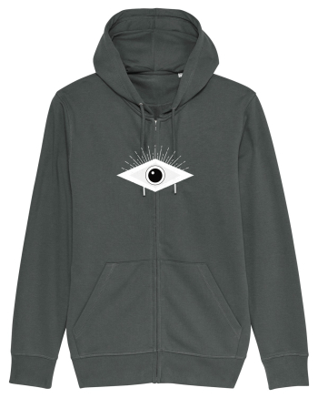 Abstract Eye Anthracite