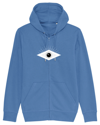 Abstract Eye Bright Blue
