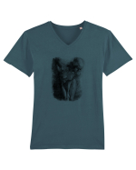 Look down Tricou mânecă scurtă guler V Bărbat Presenter