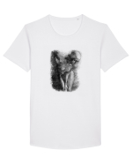 Look down Tricou mânecă scurtă guler larg Bărbat Skater