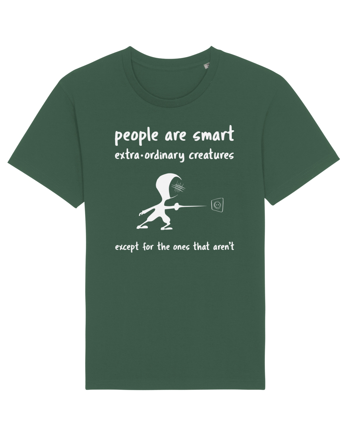 Tricou mânecă scurtă Unisex Rocker Bottle Green