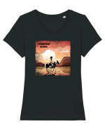 don`t stop Tricou mânecă scurtă guler larg fitted Damă Expresser