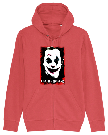 life is a comedy Carmine Red