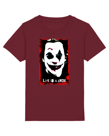 life is a joke Burgundy