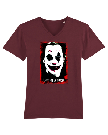 life is a joke Burgundy