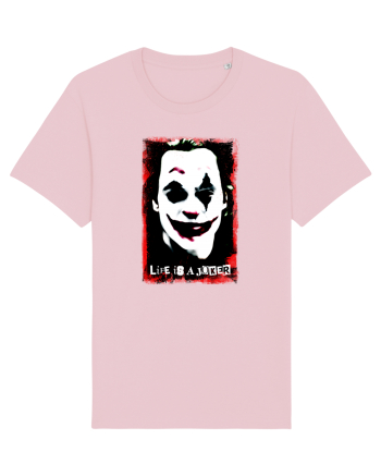 life is a joker Cotton Pink