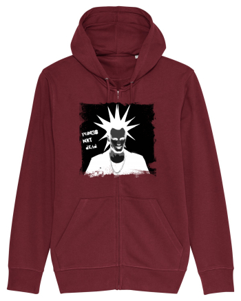 punks not dead Burgundy