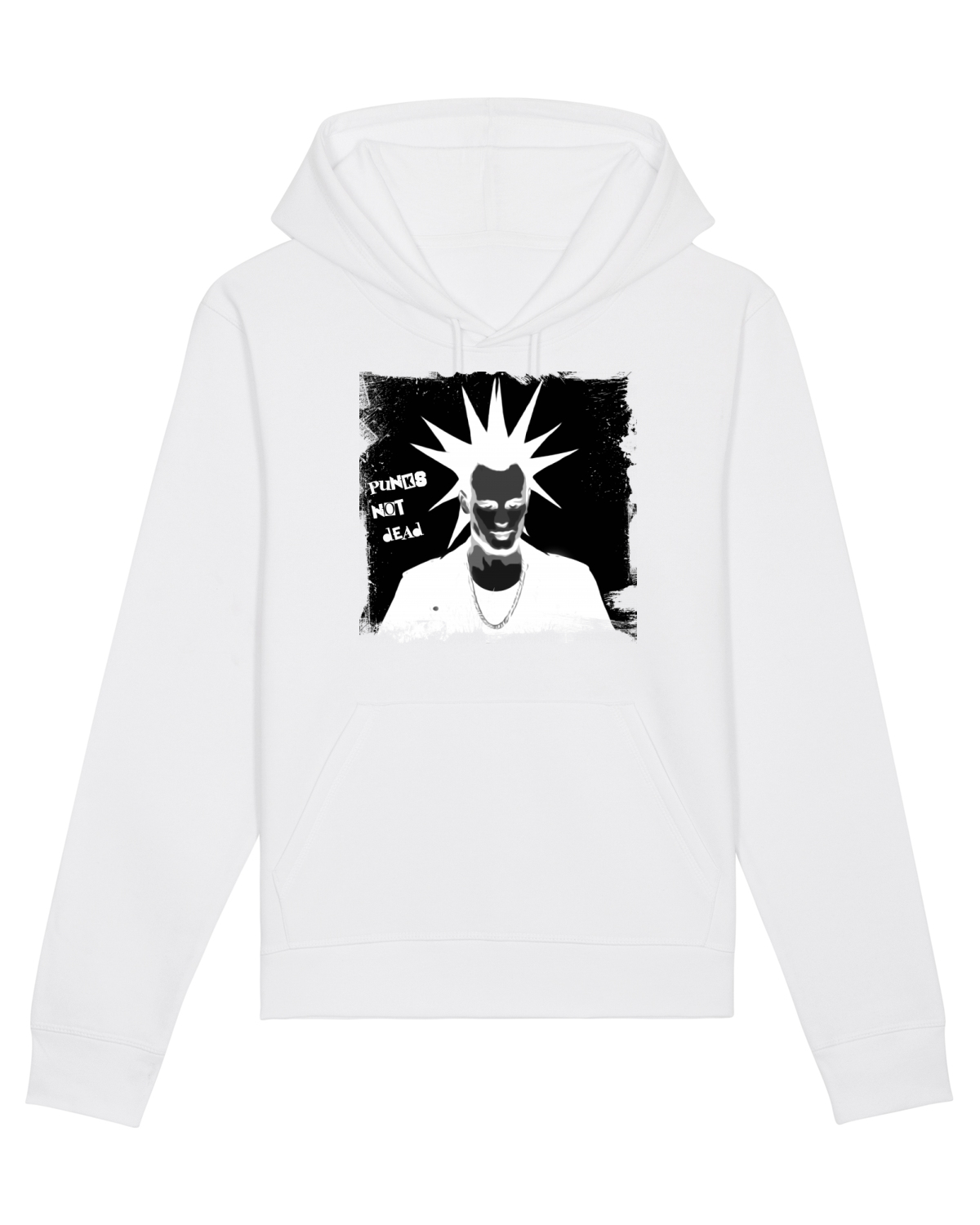 Hanorac Unisex Drummer White