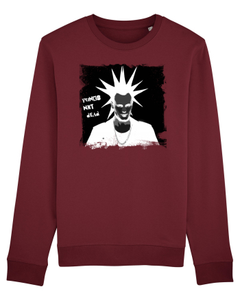 punks not dead Burgundy