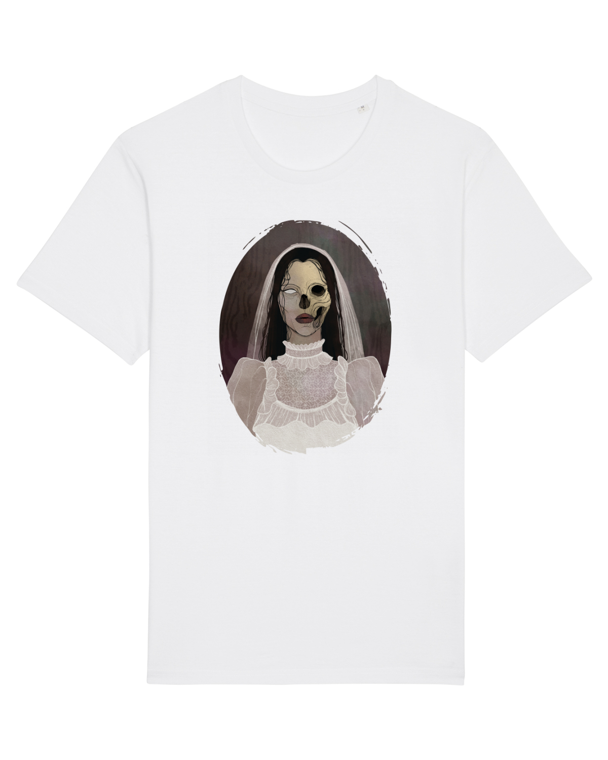 Tricou mânecă scurtă Unisex Rocker White