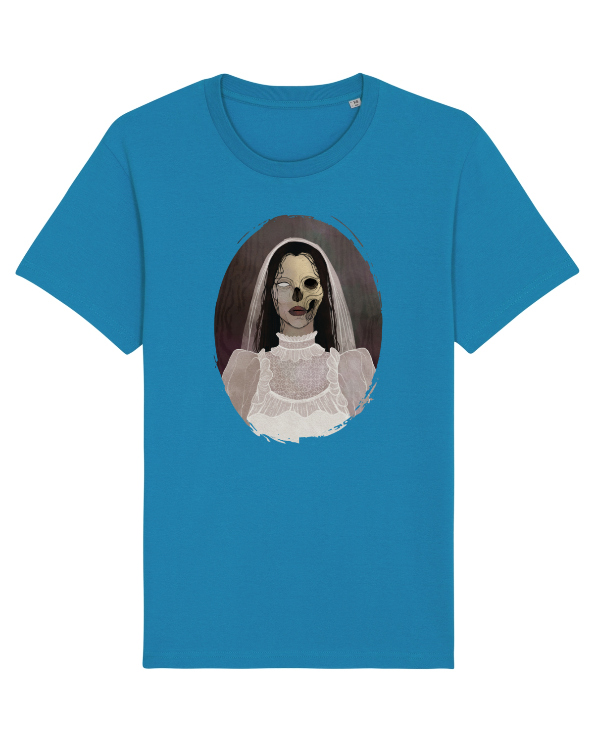 Tricou mânecă scurtă Unisex Rocker Azur