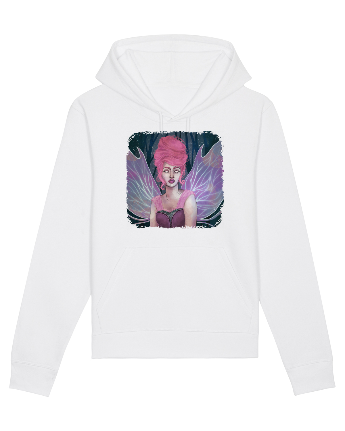 Hanorac Unisex Drummer White