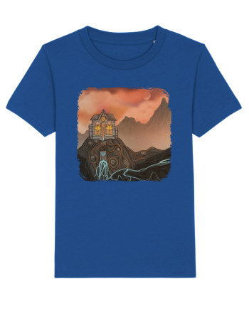 House on the mountain Majorelle Blue