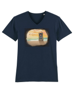 Parallel World Tricou mânecă scurtă guler V Bărbat Presenter