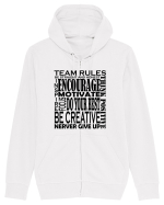 Team Rules Hanorac cu fermoar Unisex Connector