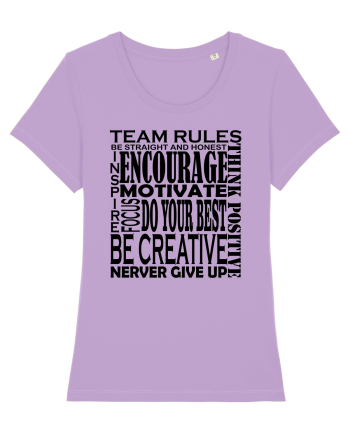 Team Rules Lavender Dawn