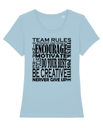 Team Rules Sky Blue