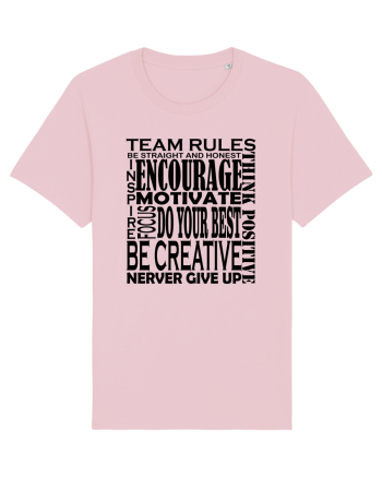 Team Rules Cotton Pink