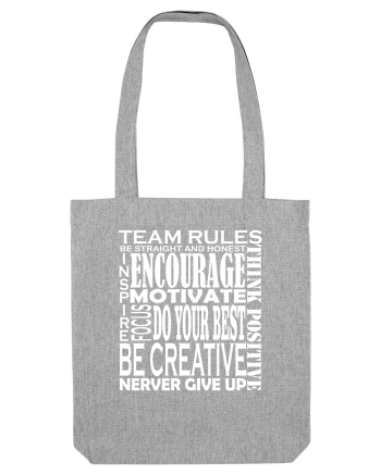 Team Rules Heather Grey