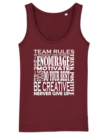 Team Rules Burgundy