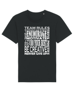 Team Rules Tricou mânecă scurtă Unisex Rocker
