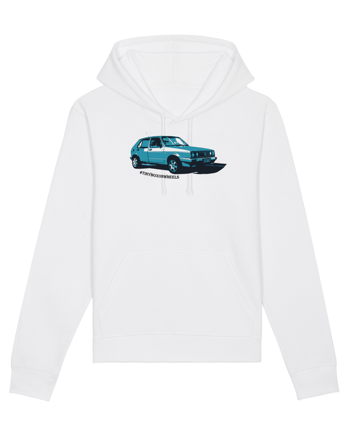 Hanorac Unisex Drummer White