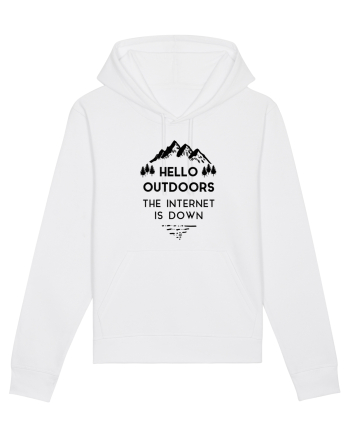 Hello Outdoors The Internet Is Down White