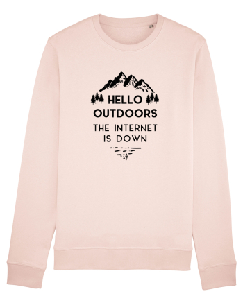 Hello Outdoors The Internet Is Down Candy Pink