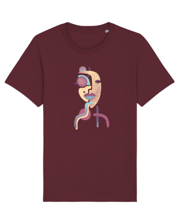 Textura personalității Burgundy