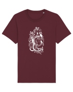 Inima Tricou mânecă scurtă Unisex Rocker